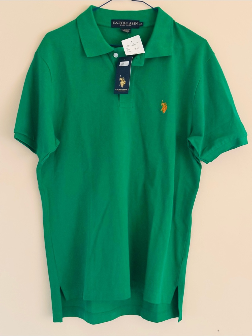 U.S. Polo Assn. Men's Green Polo Shirt ( NWT )